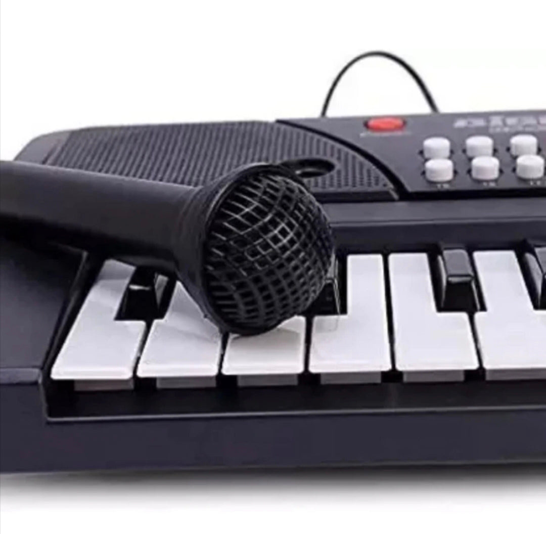 37 Keys Electronic Keyboard Piano for Kids with Microphone | Musical Learning Toy Keyboard