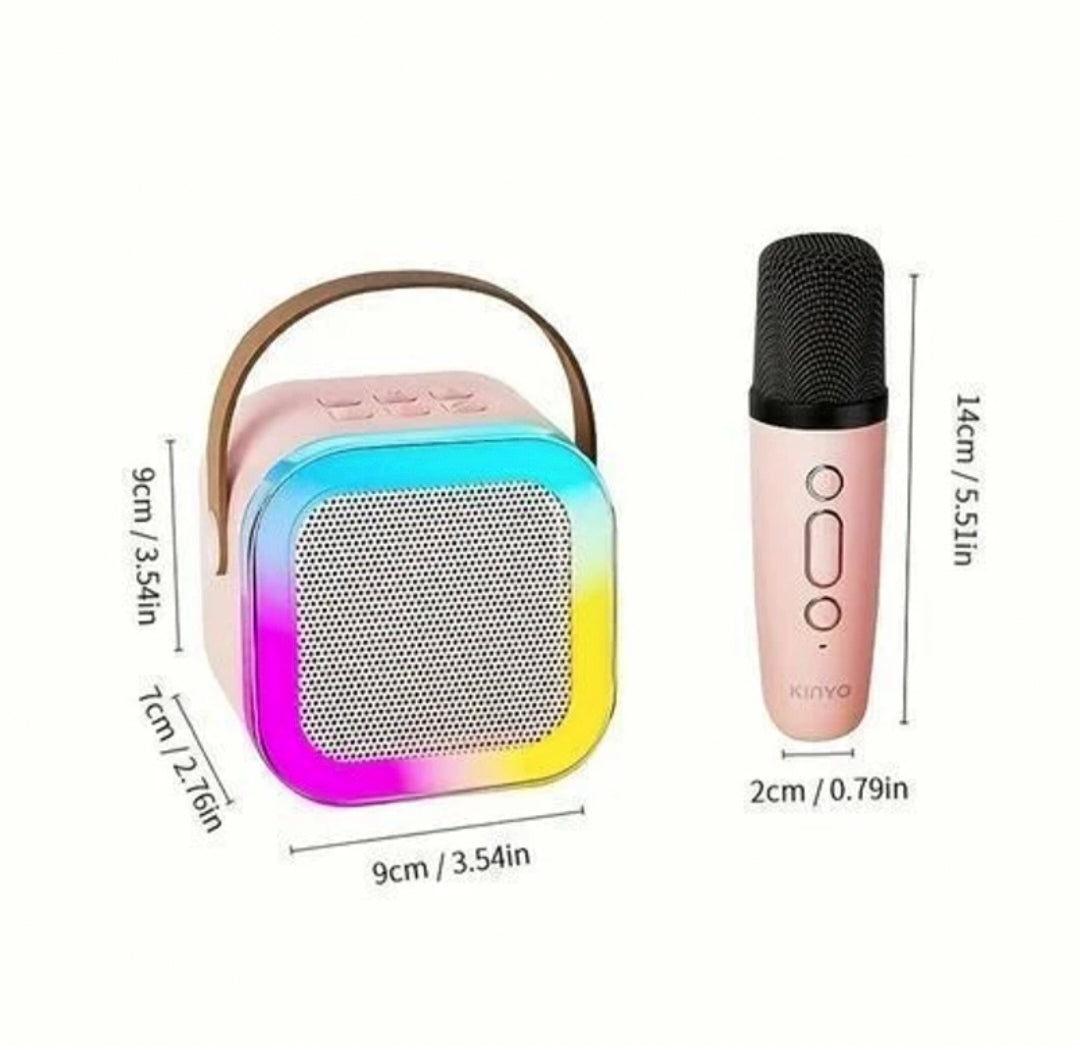 Portable Bluetooth Speaker with 360° Stereo Sound – HiFi Wireless Speaker with DSP Chip, 3D Surround Bass