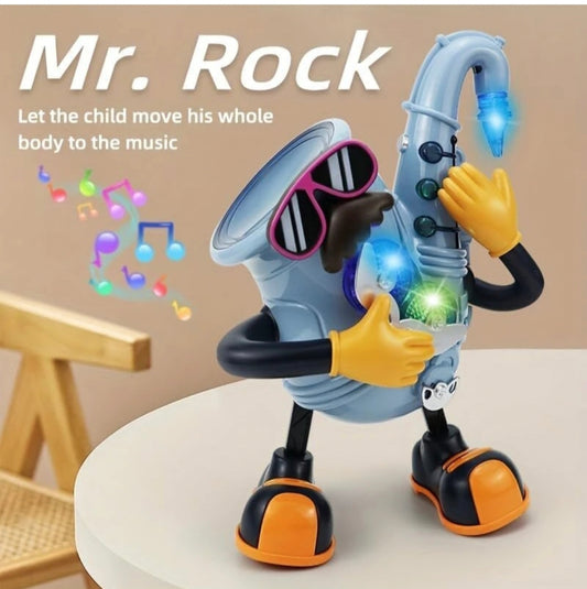 Dancing Saxophone Toy with Music & Lights | Battery Operated Musical Toy with Motion & Shake Control