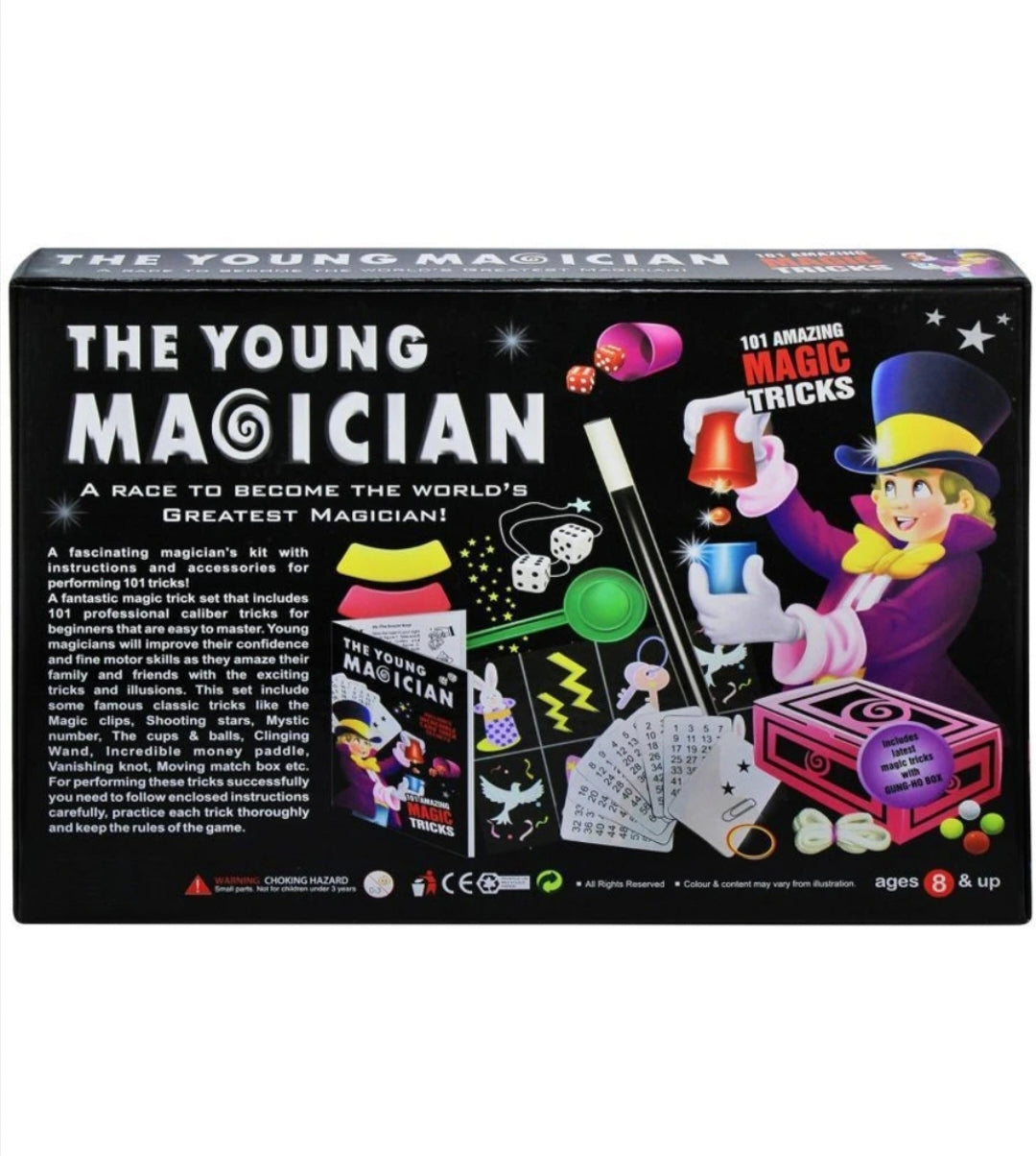 75 Magic Mantra Magic Kit for Kids – Magic Tricks Set with Cards, Props & Instruction Guide