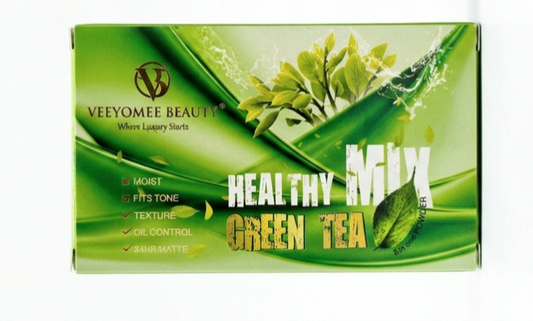 Green Tea Mix Skin Tone Powder 5 in 1
