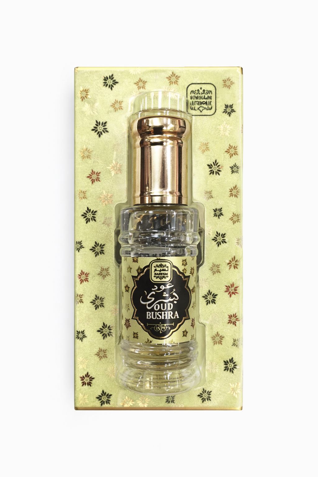 Oud Bushra Attar Roll On Perfume Oil 6ml – Alcohol-Free Long Lasting Oud Fragrance for Men & Women