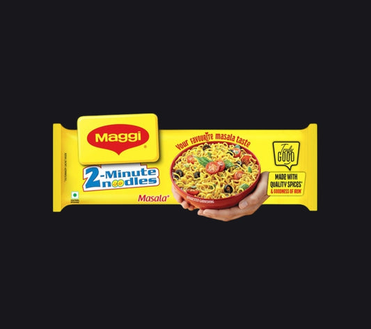 Maggi 2-Minute Instant Noodles Masala | Classic Masala Flavor | Quick & Easy Snack | Vegetarian Noodles | Ready in 2 Minutes