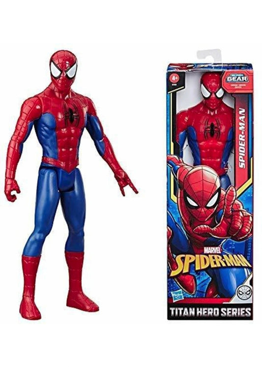 Superhero Action Figure Toy for Kids, Spider-Man Style Hero Figure with Movable Joints, Large Collectible Action Toy for Boys & Girls (3+ Years)