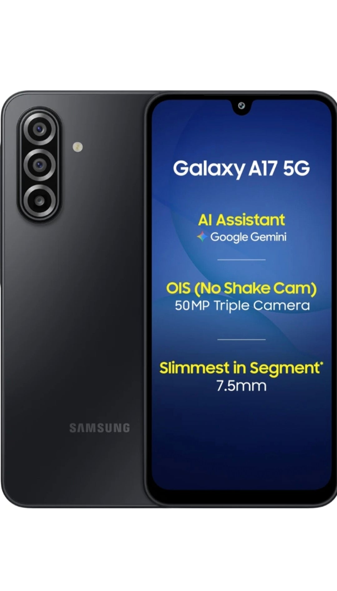 Samsung Galaxy A17 5G Samsung Galaxy A17 5G Smartphone, ( 6 GB 128 GB )
