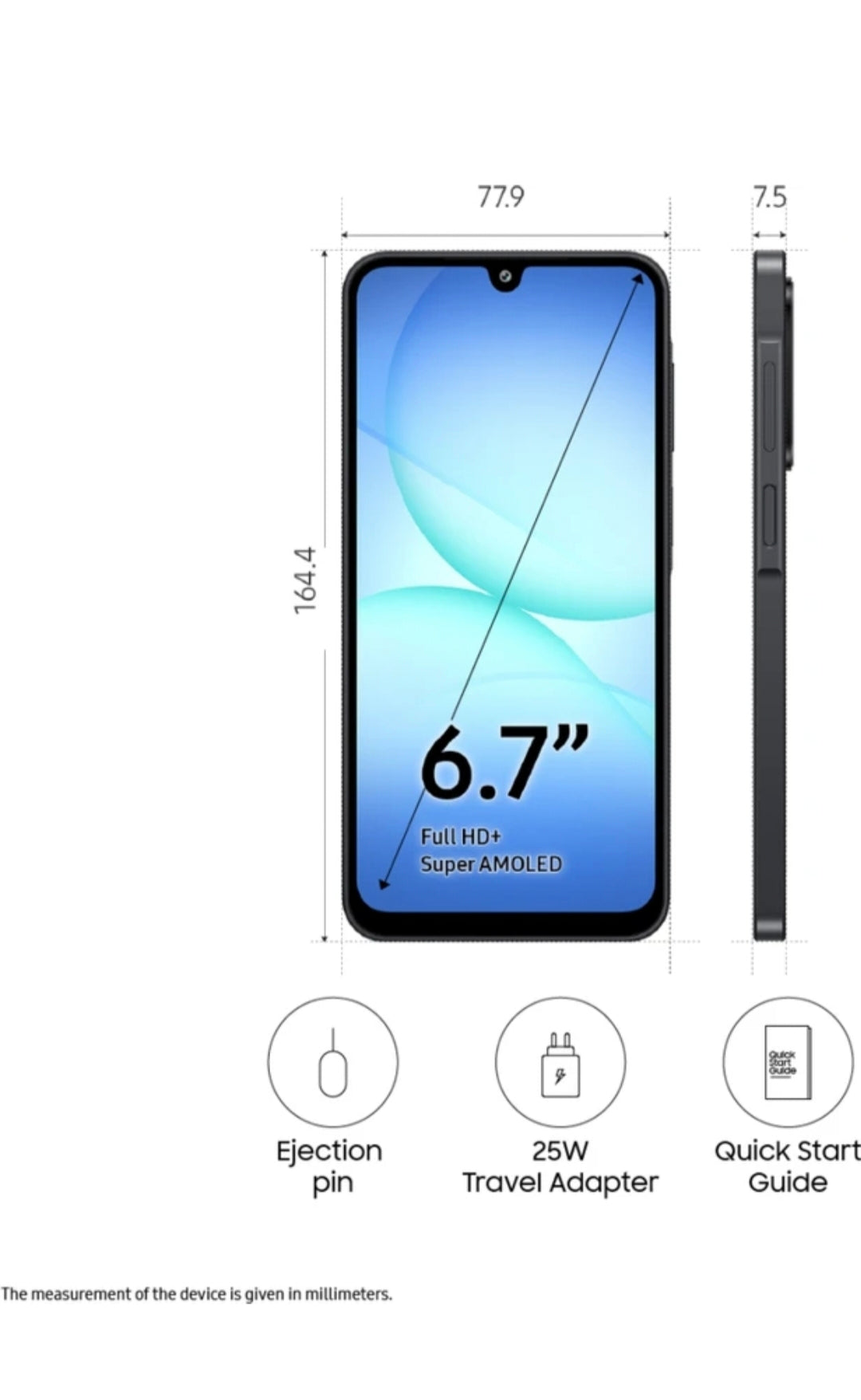 Samsung Galaxy A17 5G Samsung Galaxy A17 5G Smartphone, ( 6 GB 128 GB )