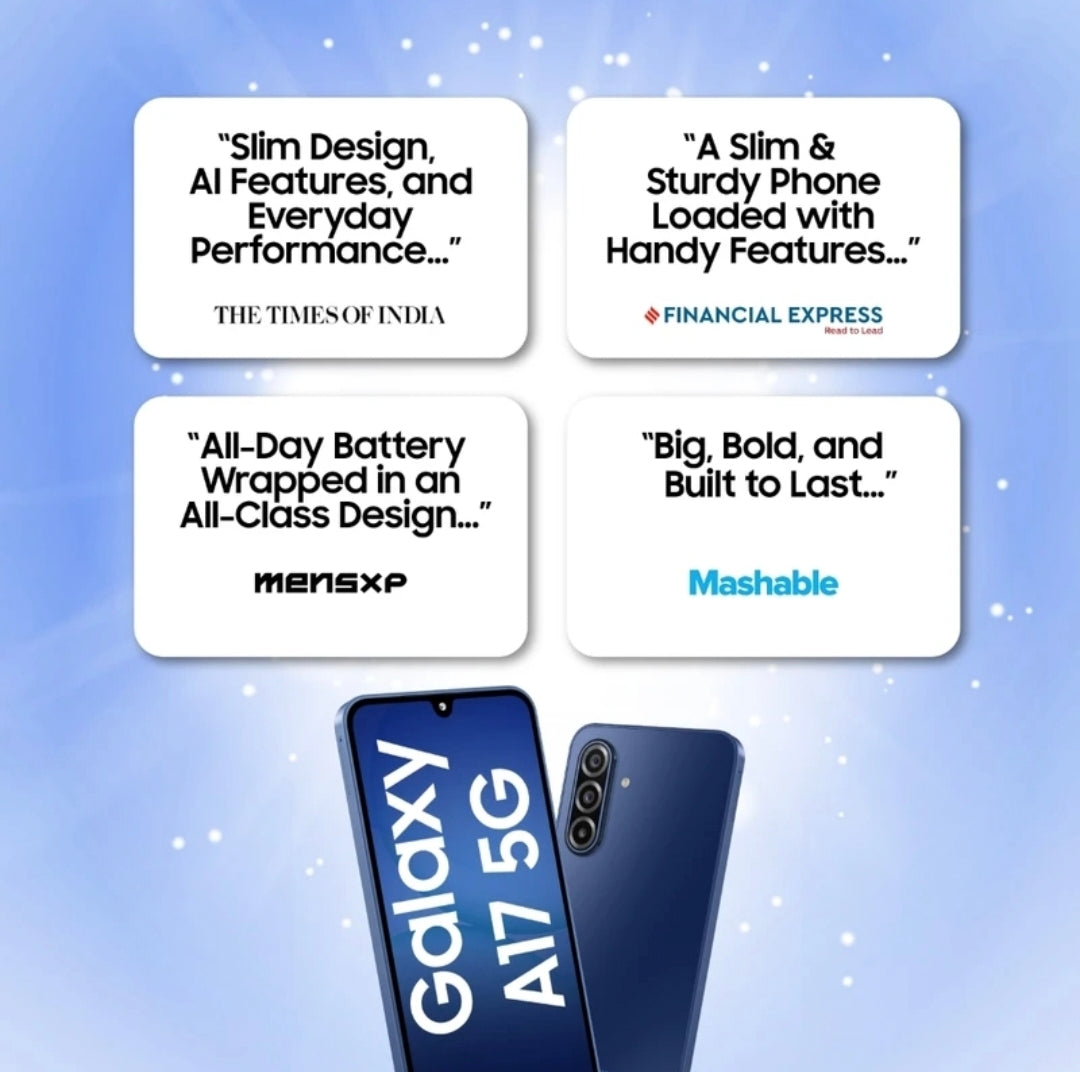 Samsung Galaxy A17 5G Samsung Galaxy A17 5G Smartphone, ( 6 GB 128 GB )