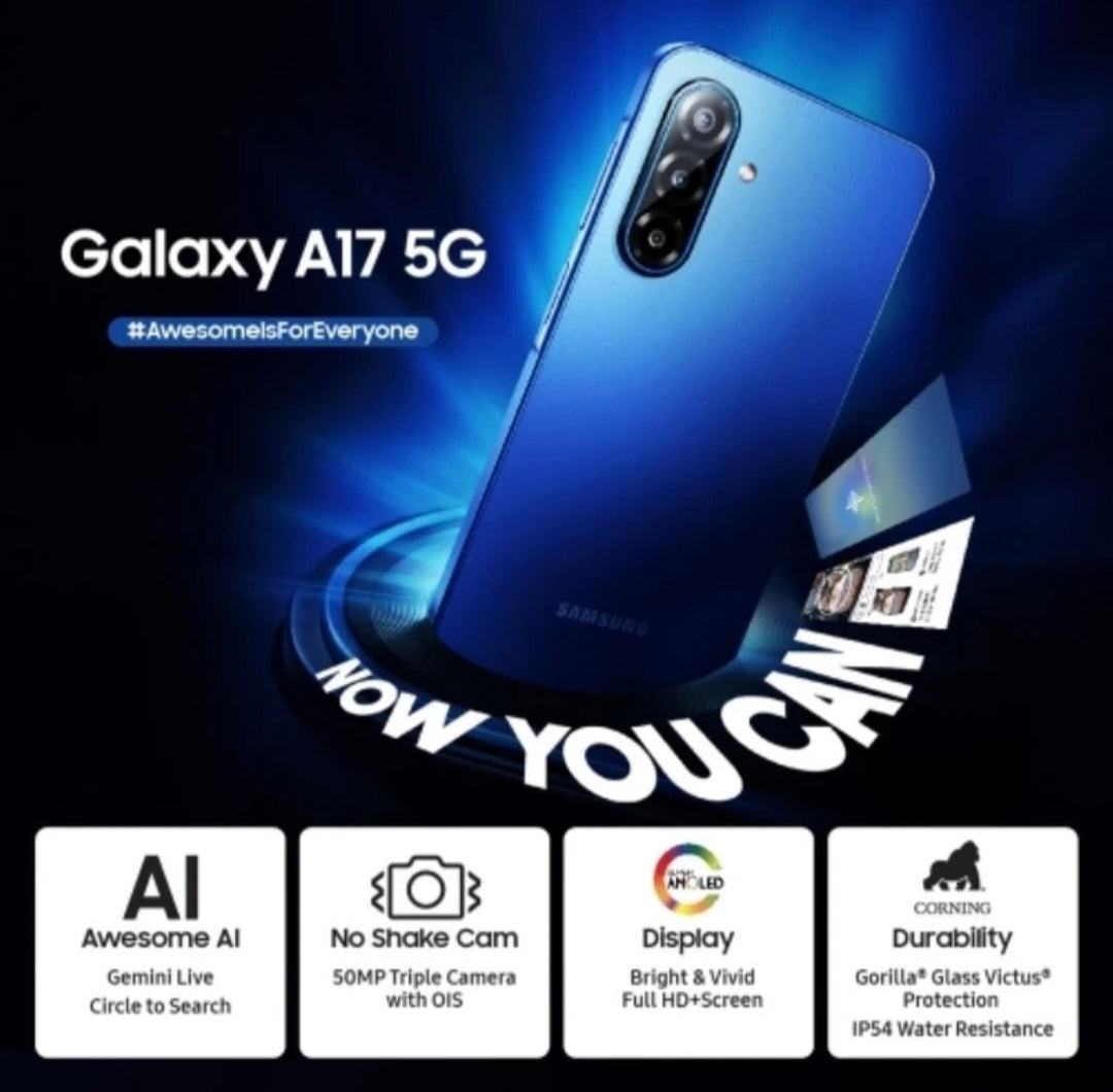 Samsung Galaxy A17 5G Samsung Galaxy A17 5G Smartphone, ( 6 GB 128 GB )