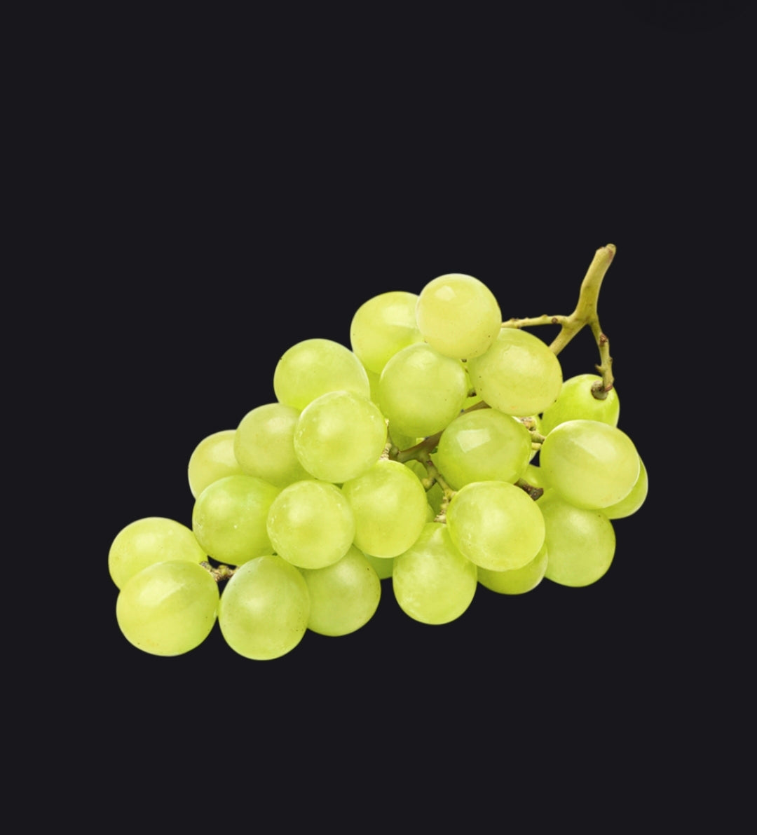 Fresh Green Seedless Grapes | Premium Sweet Juicy Farm Fresh Fruit ( 500 grams )