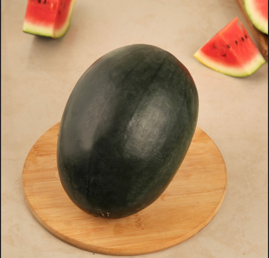Fresh Watermelon | Sweet Juicy Tarbooj | Premium Farm Fresh Summer Fruit ( 2 kg )