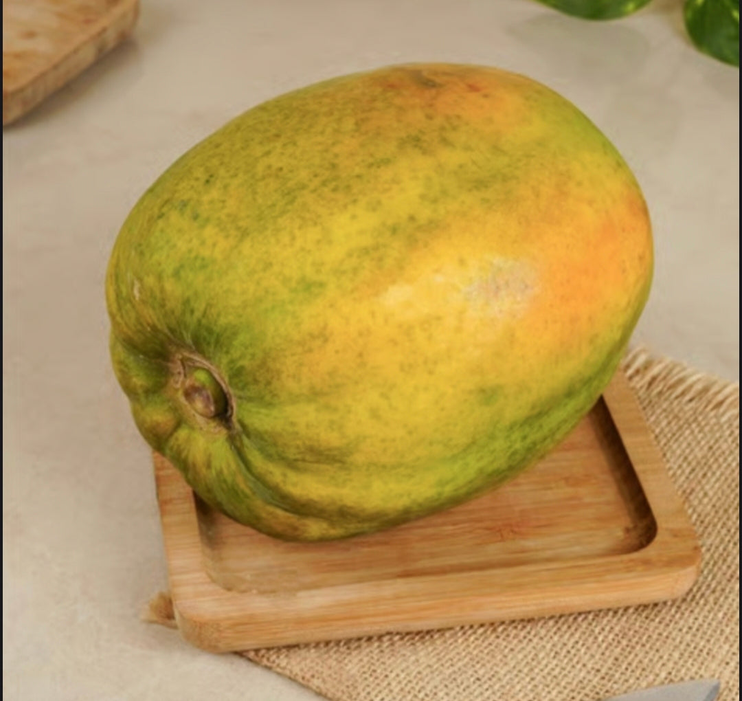 Fresh Papaya | Premium Sweet Juicy Papita | Farm Fresh Tropical Fruit ( 600 grams )