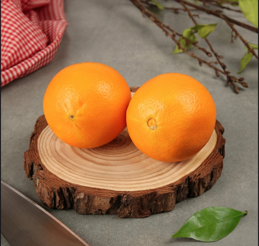 Fresh Nagpur Oranges | Premium Sweet Juicy Santra | Farm Fresh Citrus Fruit ( 350 grams )