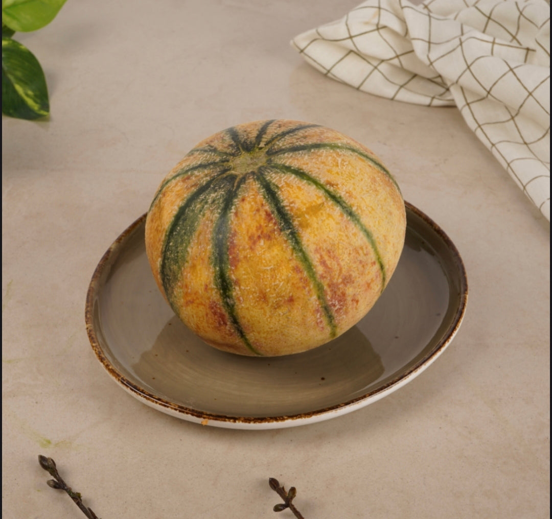 Sweet Juicy Kharbuja | Premium Farm Fresh Muskmelon (500 grams )