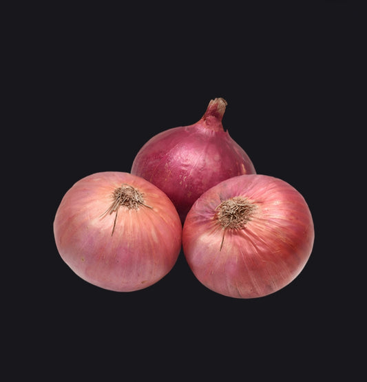 Fresh Premium Red Onions (Lal Pyaz) | Farm Fresh Natural Vegetables ( 1 kg )