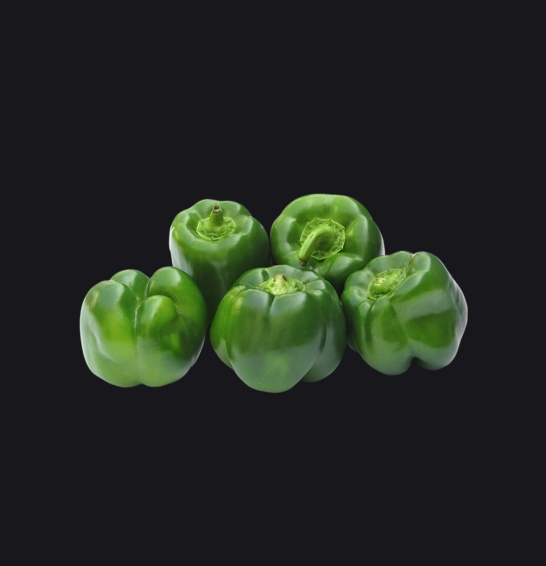 Fresh Green Capsicum (Shimla Mirch) | Farm Fresh Bell Pepper ( 250 )