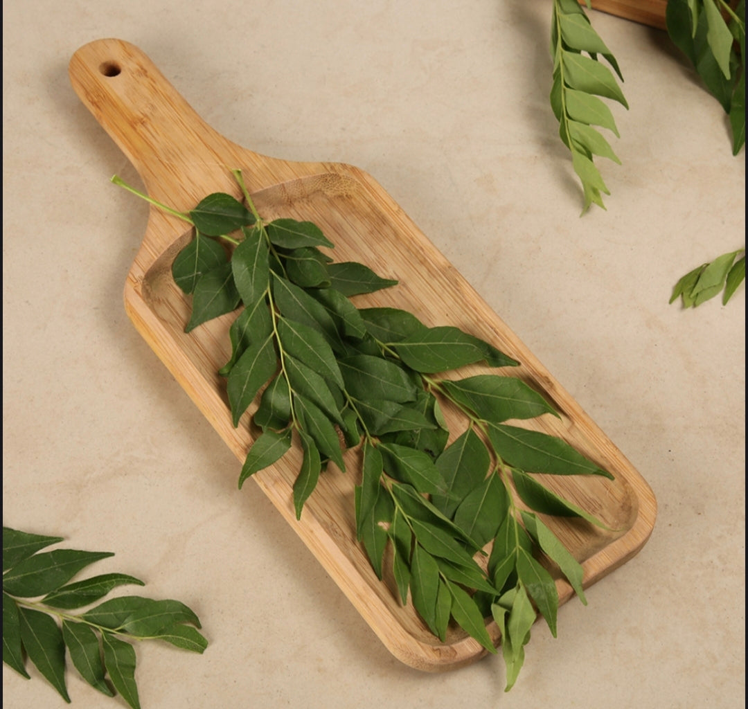 Fresh Curry Leaves (Kadi Patta) | Farm Fresh Natural Aromatic Leaves | Premium Cooking Herb ( 50 grams )
