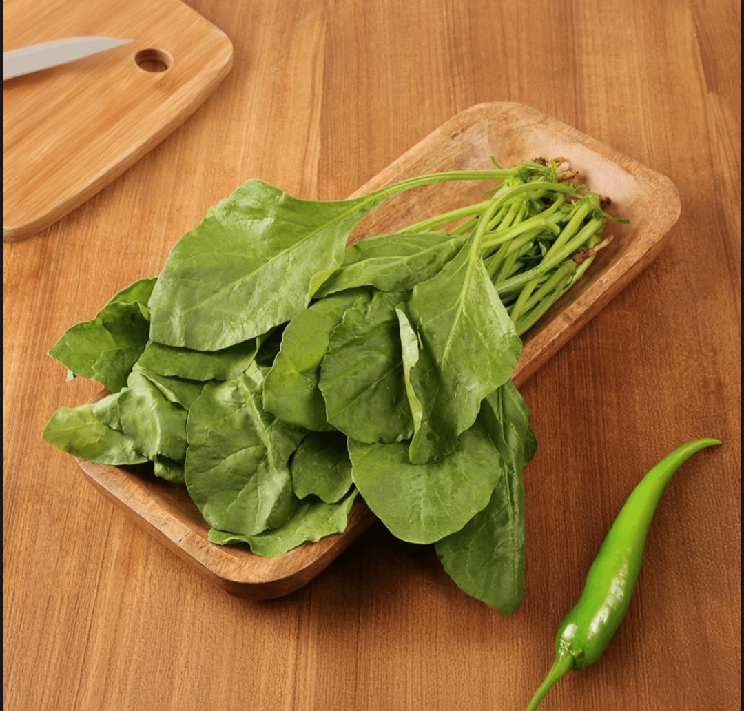 Fresh | Farm Fresh Green Palak Leaves Premium Natural Leafy Vegetable ( 200 )