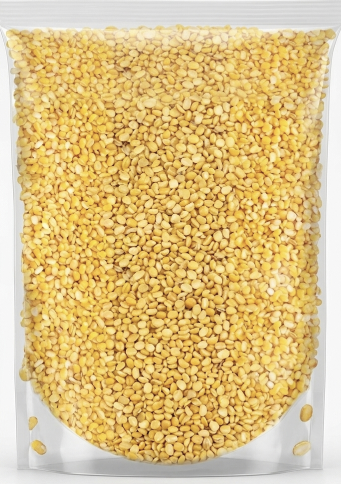 Harmal Store Organic Moong Dal 500g | Premium Split Yellow Moong Dal | High Protein & Easy to Digest | Chemical-Free & Natural