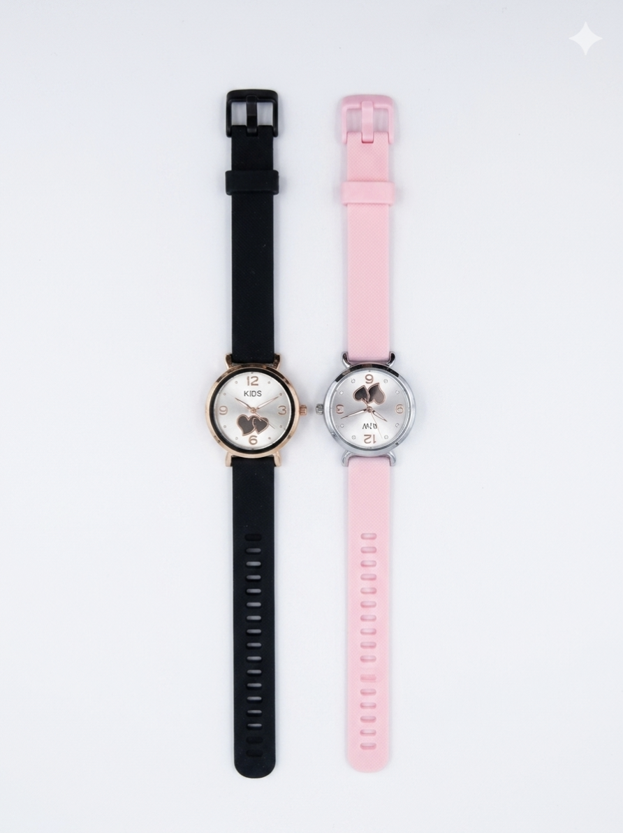 Kids Analog Watch Combo Pack (Buy 1 Get 1 Free) | Boys & Girls Wrist Watches