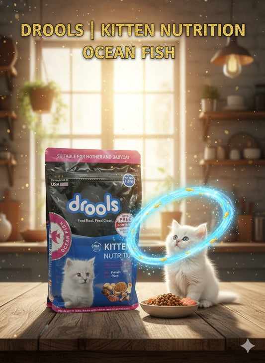 Drools Kitten Nutrition Ocean Fish Dry Cat Food (1.2kg)
