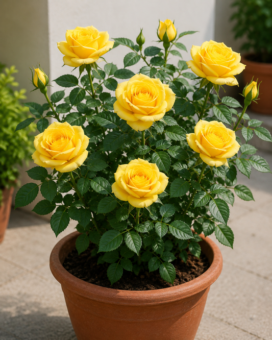 YELLOW ROSE PLANT Bright Blooms for a Cheerful Garden
