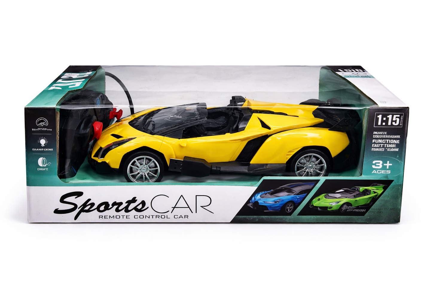 RC Sports Car for Kids – 2.4GHz Remote Control Racing Car with Rechargeable Battery, High-Speed Performance & Full Function Driving – Super Fast Toy Car for Boys & Girls