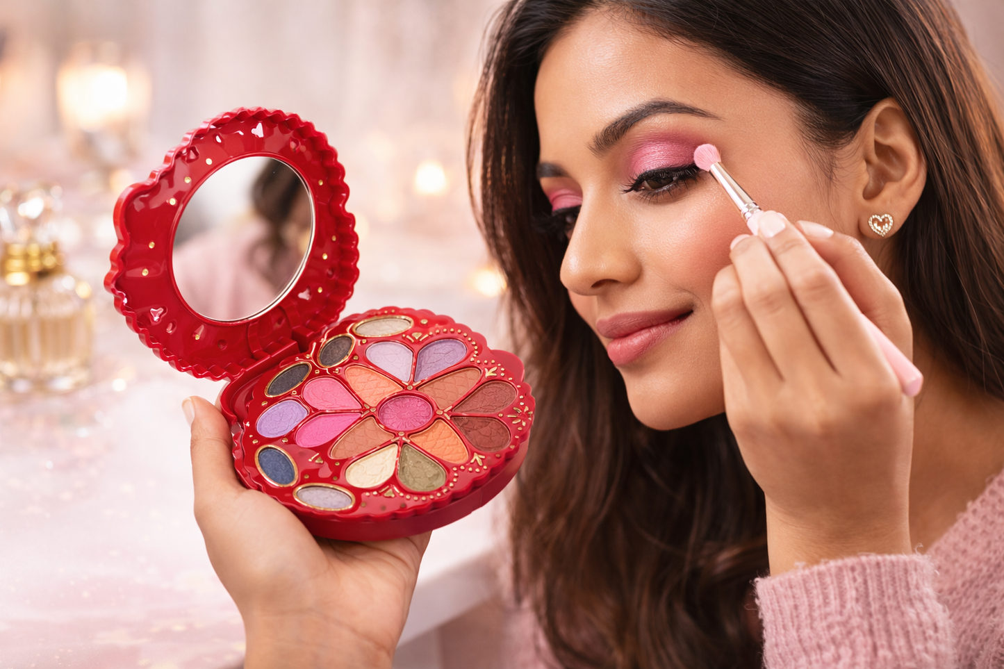 Heart Shape Makeup Kit for Girls & Women