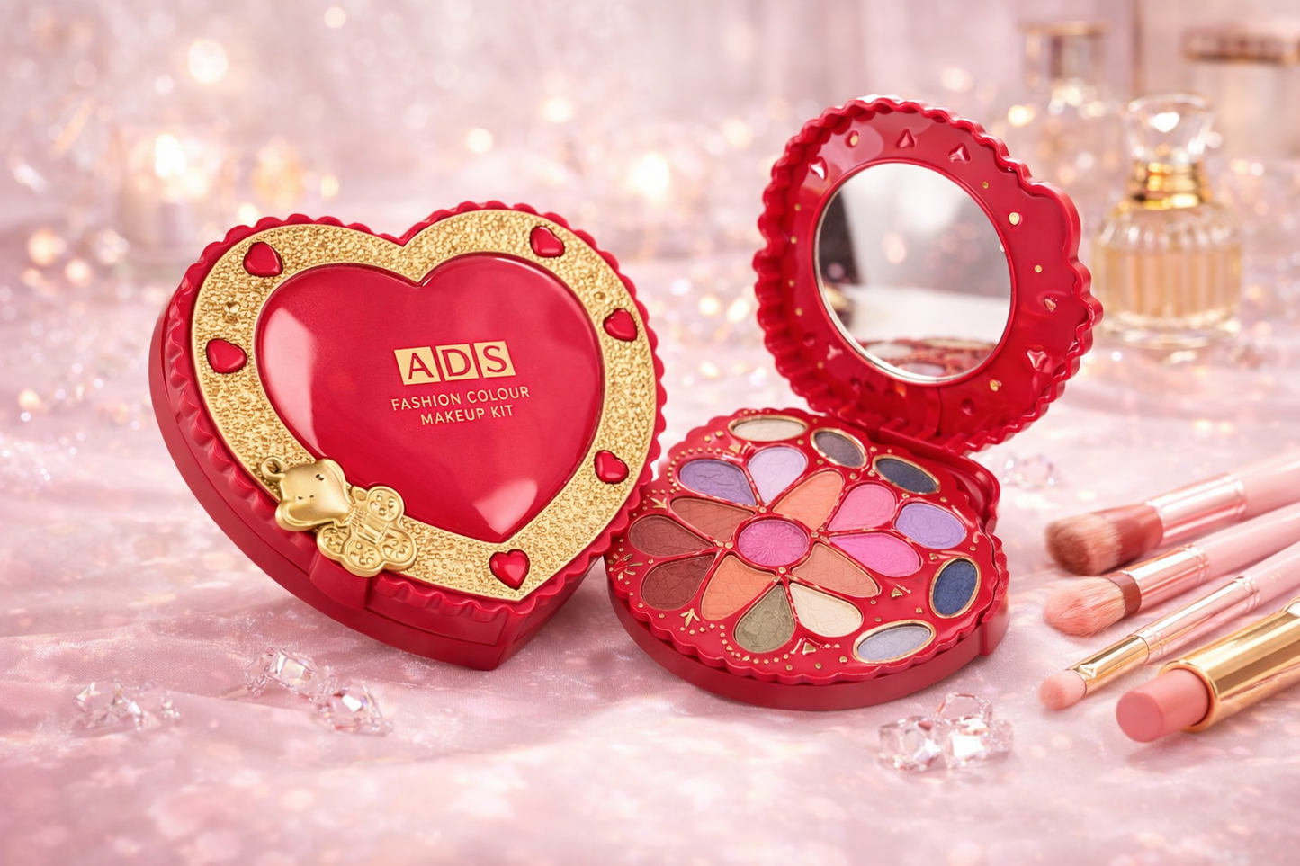 Heart Shape Makeup Kit for Girls & Women