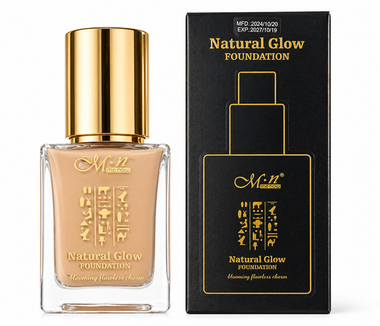 M·N Me Now Natural Glow Foundation - Liquid Foundation for Flawless Coverage & Natural Radiance