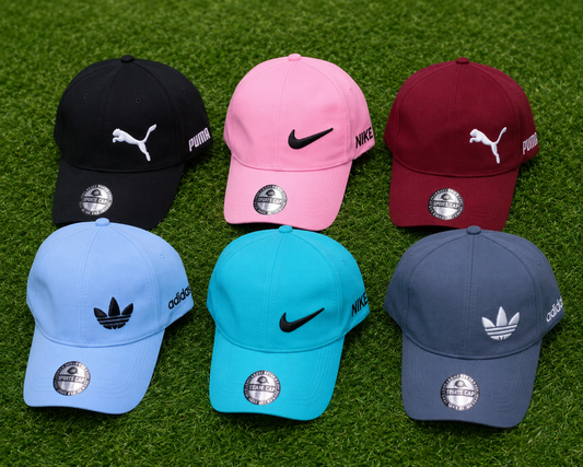 Cotton Blend Casual Cap 1 PEACE | Unisex Outdoor Running Gym Hat | Assorted Colors & Logos
