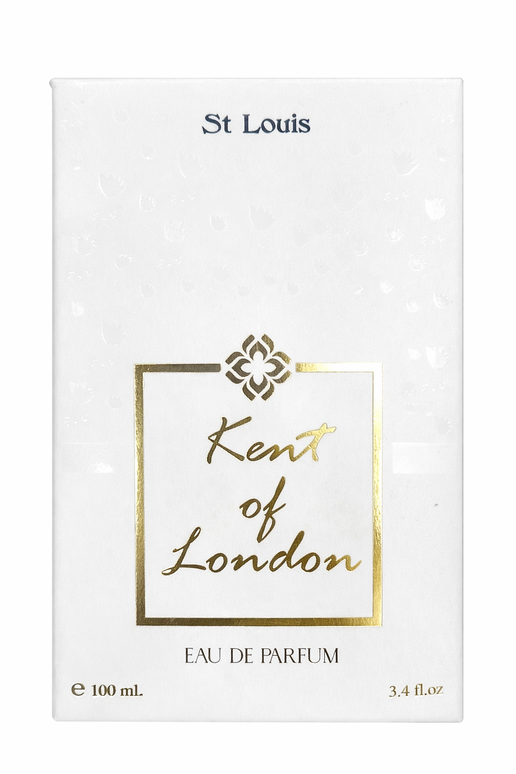 St Louis Kent of London Eau De Parfum 100ml – Long Lasting Luxury Perfume | Premium Fragrance for Men & Women | Elegant White Gold Packaging