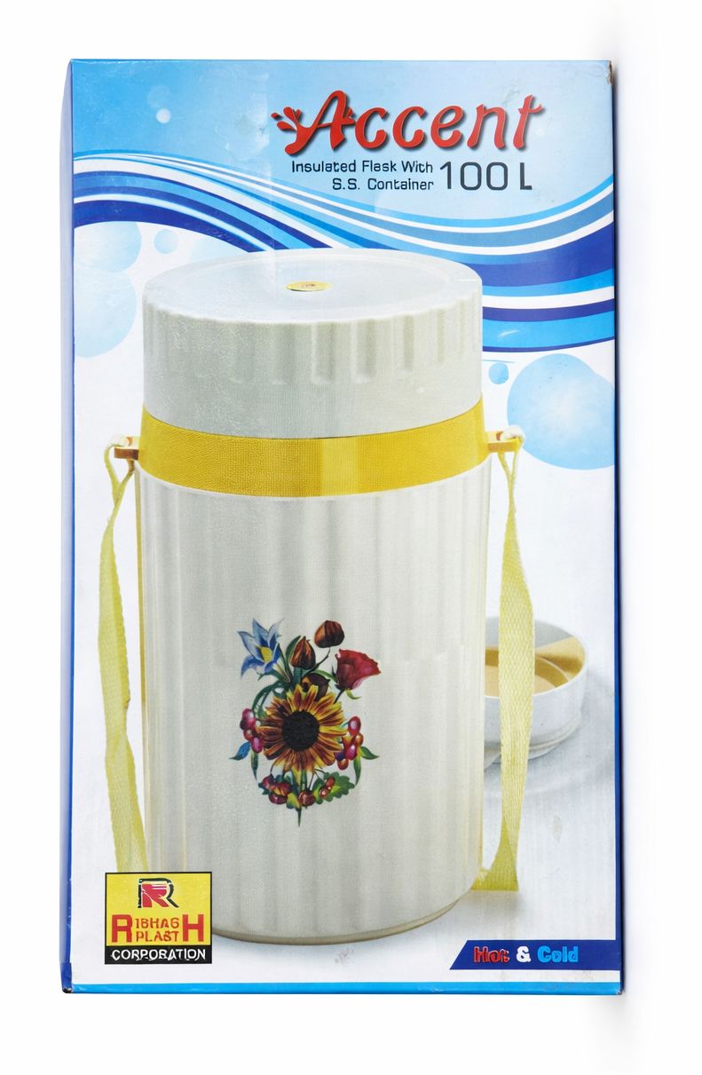 Accent 10L Insulated Water Jug with Stainless Steel Inner | Hot & Cold Water Dispenser with Strap