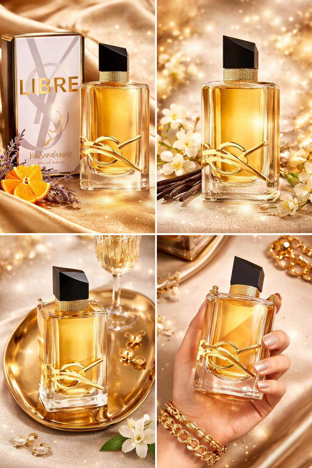 Yves Saint Laurent Libre Eau De Parfum for Women | 90ml Refillable Luxury Perfume | Long-Lasting Floral Citrus Musky Fragrance