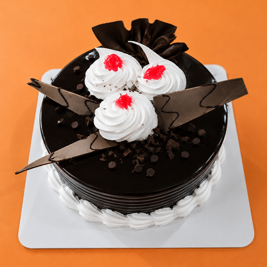Chocolate Truffle Cake (300 grams) | Premium Chocolate Birthday Cake | Rich Dark Chocolate Fresh Cream Cake