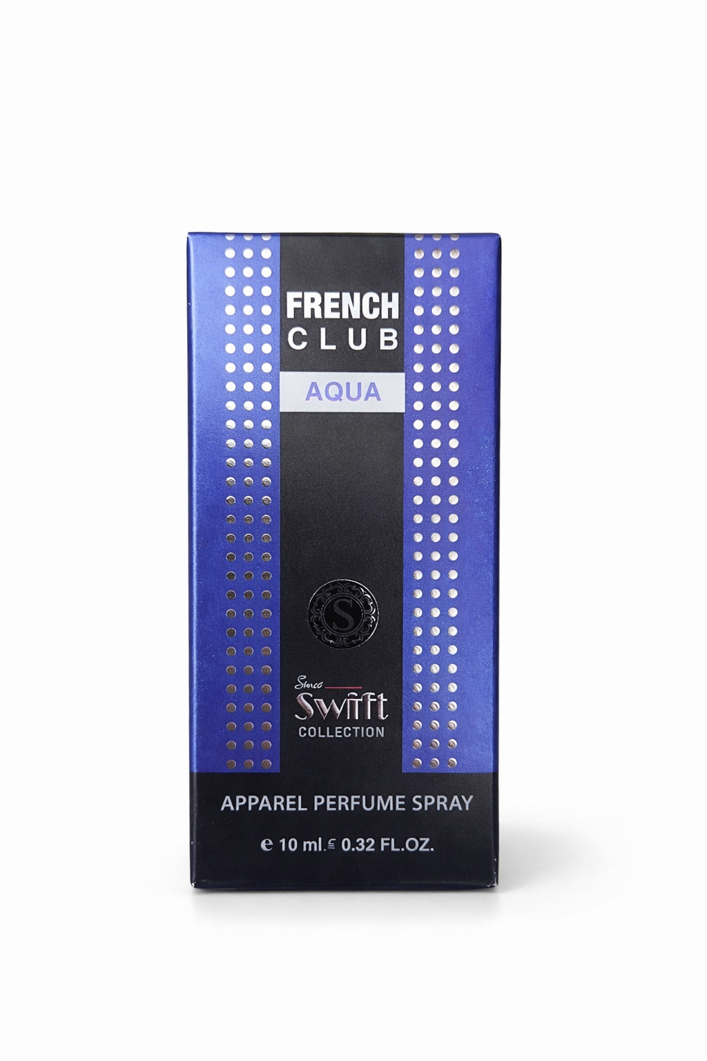 French Club Aqua Apparel Perfume Spray 10ml | Long-Lasting Fabric Perfume for Clothes