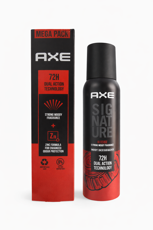 AXE Signature Mysterious Body Deodorant for Men, 150ml Mega Pack | 72H Long Lasting Freshness