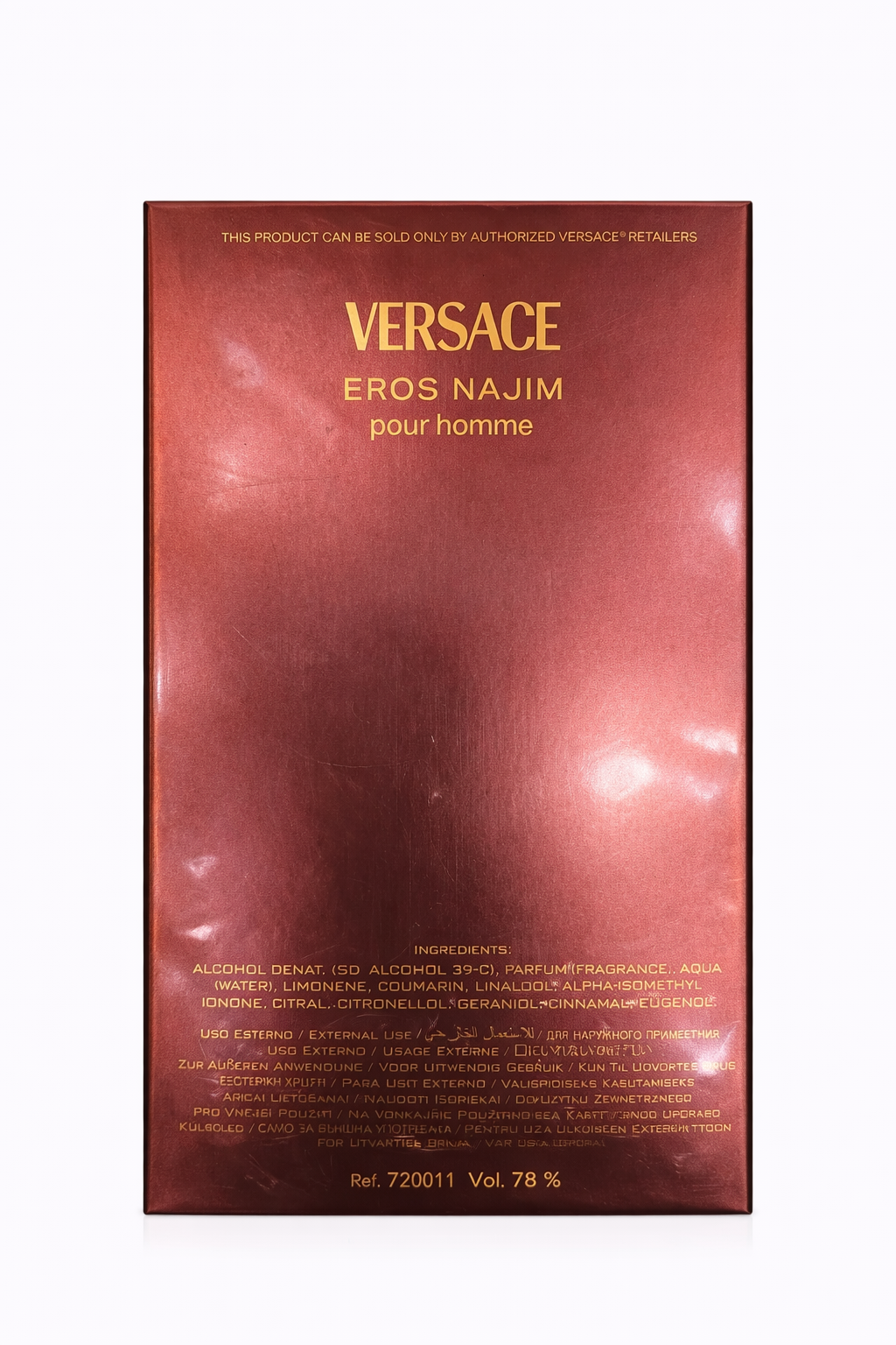 Versace Eros Najim Parfum for Men 100ml – Long Lasting Oriental Spicy Fragrance | Premium Luxury Designer Perfume | Intense Night Wear Scent
