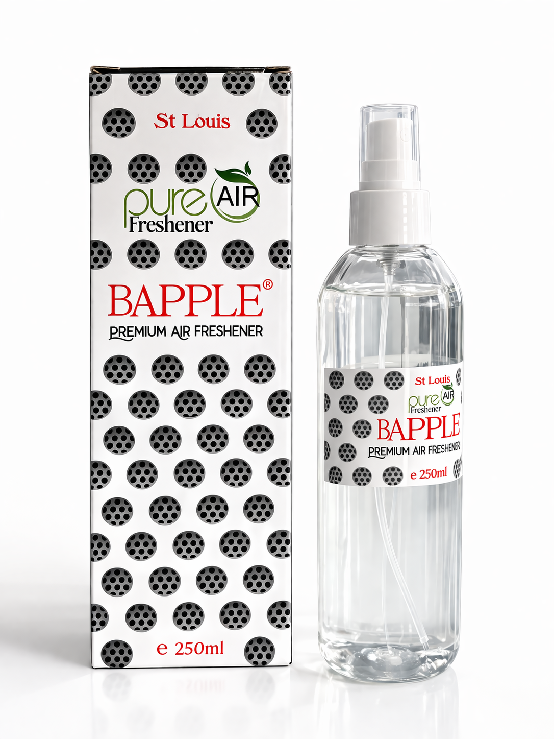 St Louis Pure Air Bapple Air Freshener Spray 250ml – Long Lasting Apple Fragrance