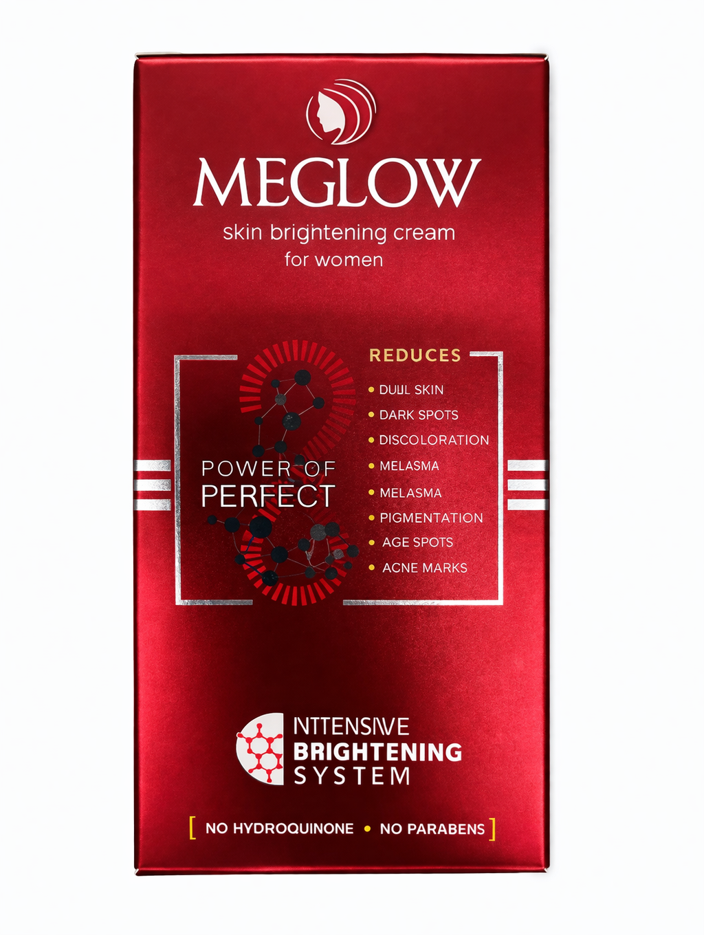 MEGLOW Skin Brightening Cream for Women | Face Glow Cream with Intensive Brightening System | Hydrating, Dark Spot Care & Radiance Boost Moisturizer