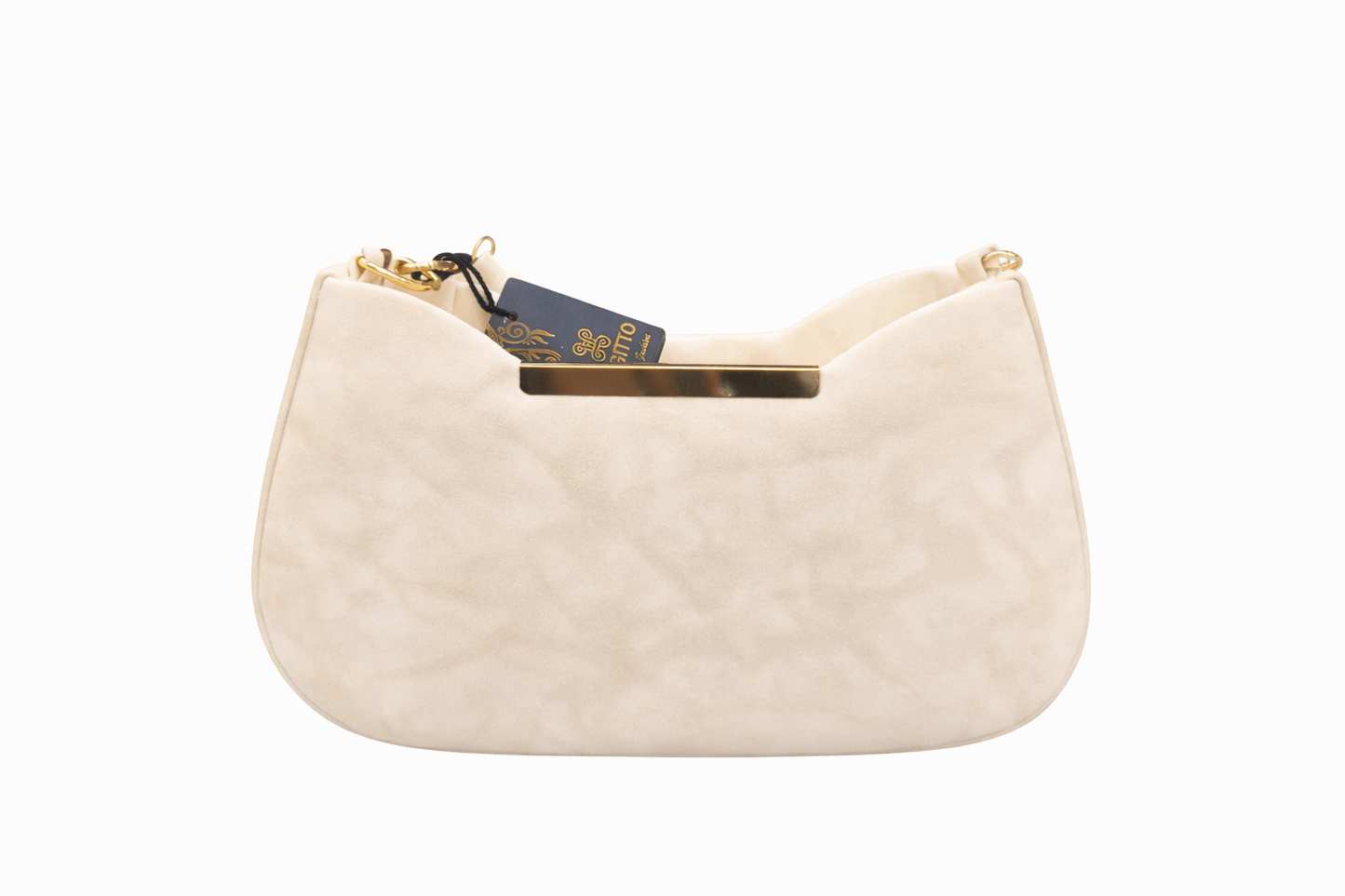Women’s Scrunched Handle Shoulder Bag | Premium Soft PU Leather Handbag with Zip Closure, Spacious Interior & Gold-Tone Hardware
