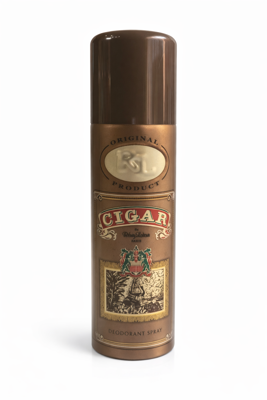 RSL Cigar Deodorant Spray for Men, Long Lasting Woody Masculine Fragrance, Odor Protection & Quick Dry Formula