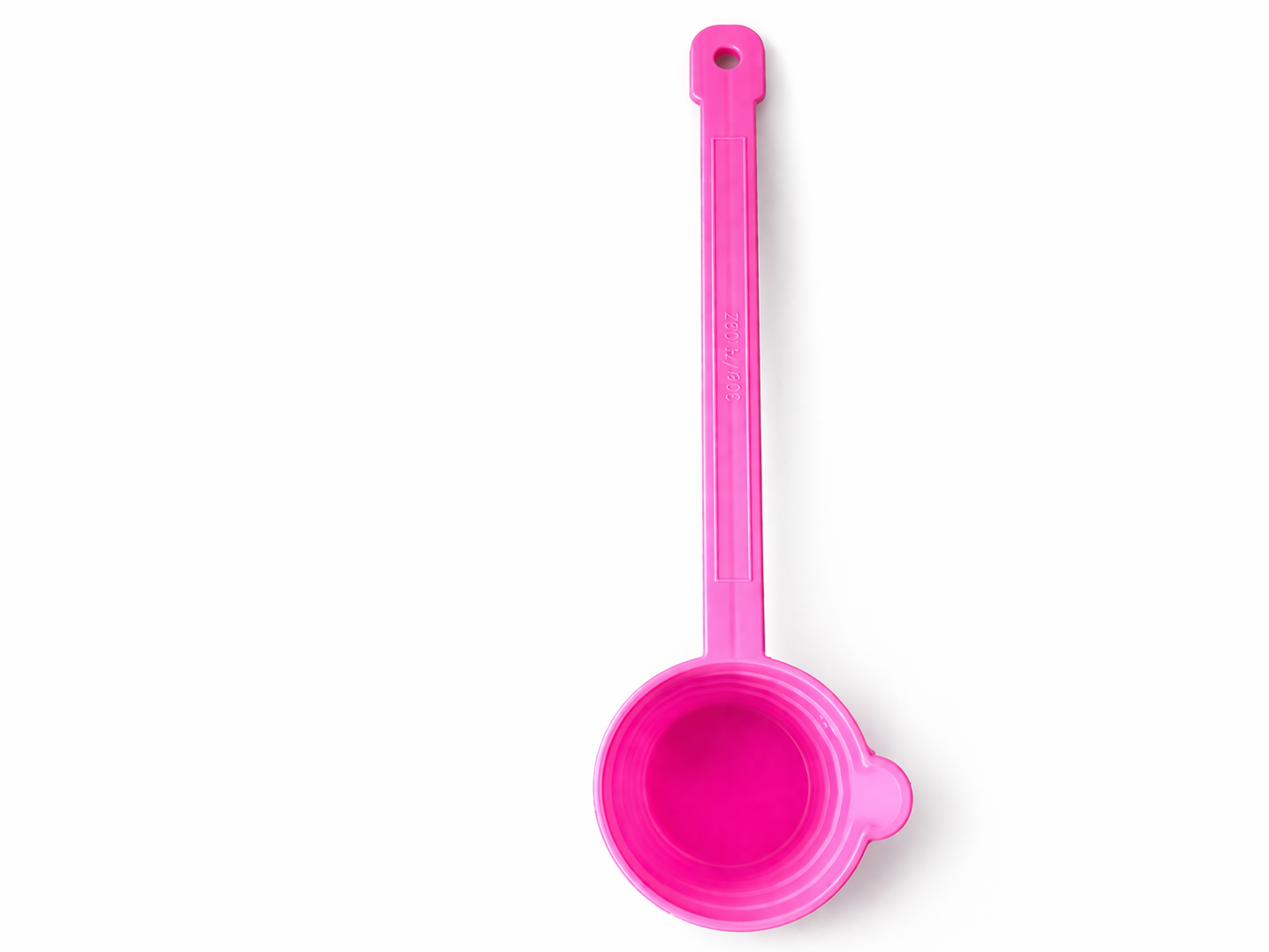 Plastic Measuring Ladle 60 ml (2 oz) – Multi-Purpose Scoop with Hanging Hole, Dishwasher Safe, Durable Kitchen Tool for Liquids & Dry Ingredients