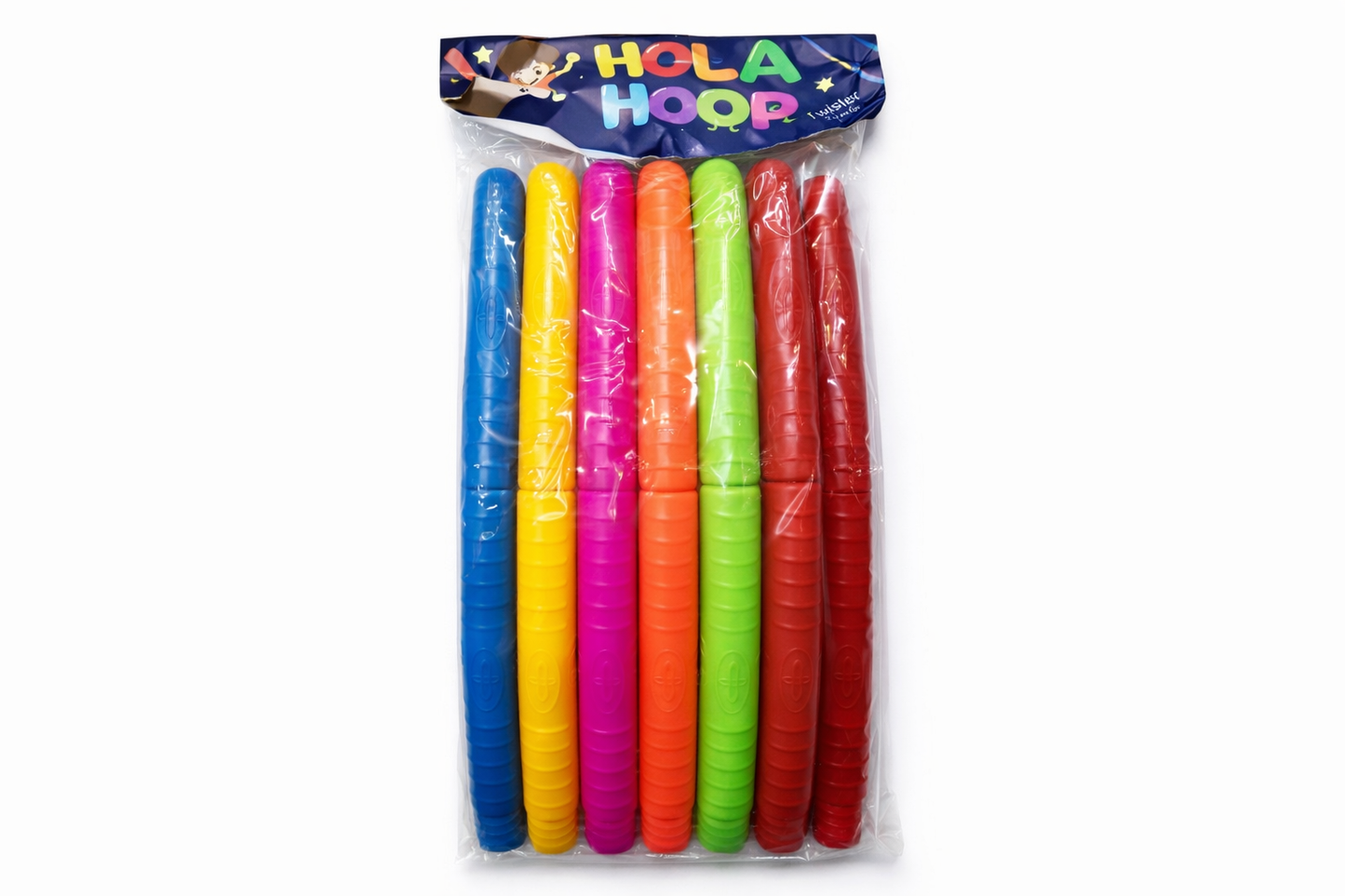 Kids Hula Hoop Set Adjustable (75–90 cm) | Snap-Together Fitness Hoop for Children | Colorful Plastic Exercise Hoop for Boys & Girls (3+ Years)