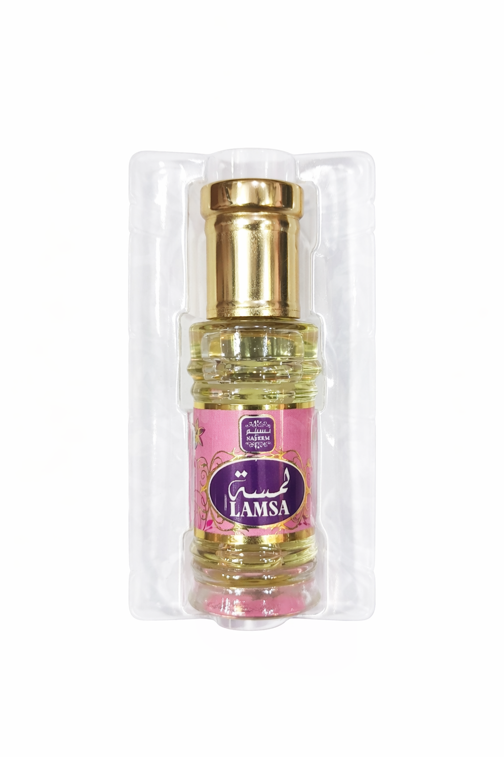 Naseem Lamsa Attar Roll On Perfume Oil 6ml – Alcohol-Free Long Lasting Sweet Floral & Fruity Fragrance for Women