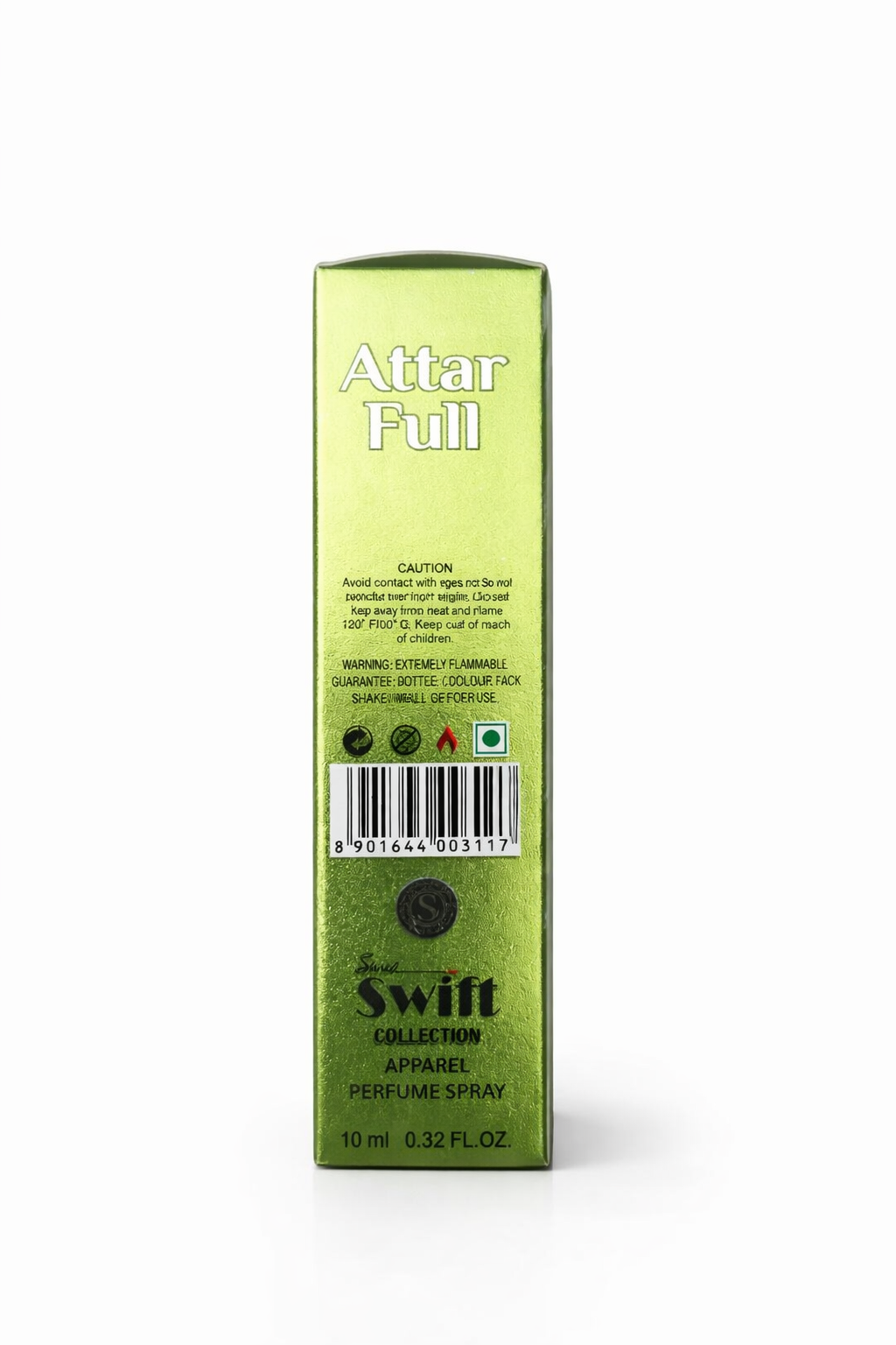 Attar Full Jasmine Perfume Spray 10ml | Long-Lasting Floral Fragrance for Men & Women