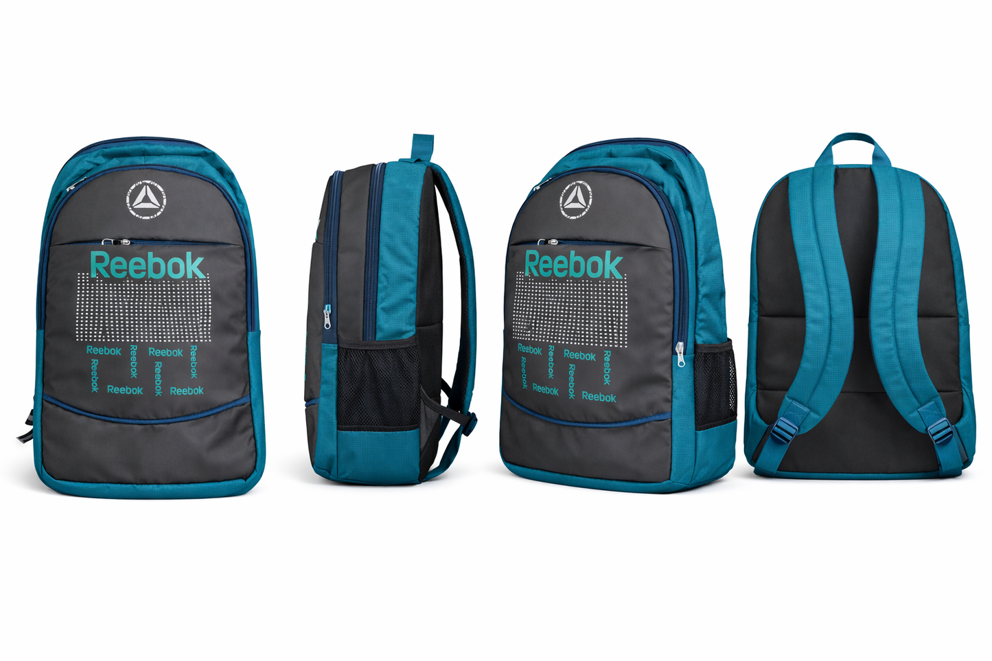 Reebok Backpack for Men and Women, Lightweight School College Travel Backpack with Spacious Compartments
