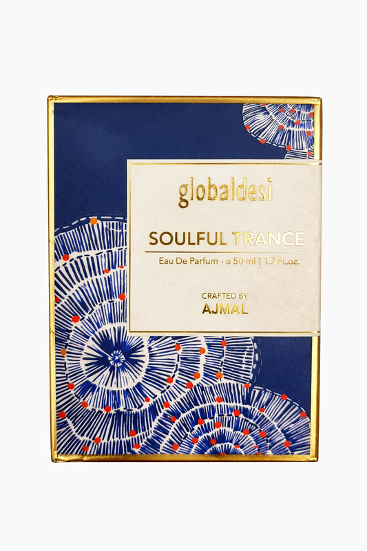 Global Desi Soulful Trance Eau De Parfum for Women, Long-Lasting Floral Citrus Woody Perfume by Ajmal, 50ml