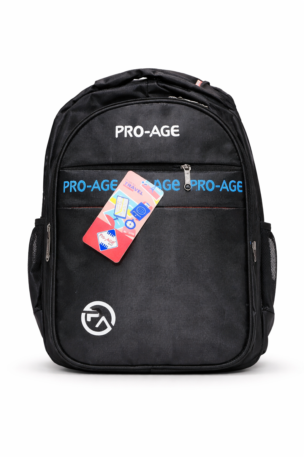 School Backpack for Boys & Girls, 30L Polyester Laptop Backpack with Multiple Compartments, Adjustable Padded Straps, Dual Mesh Side Pockets, 18 x 13 x 9 Inch