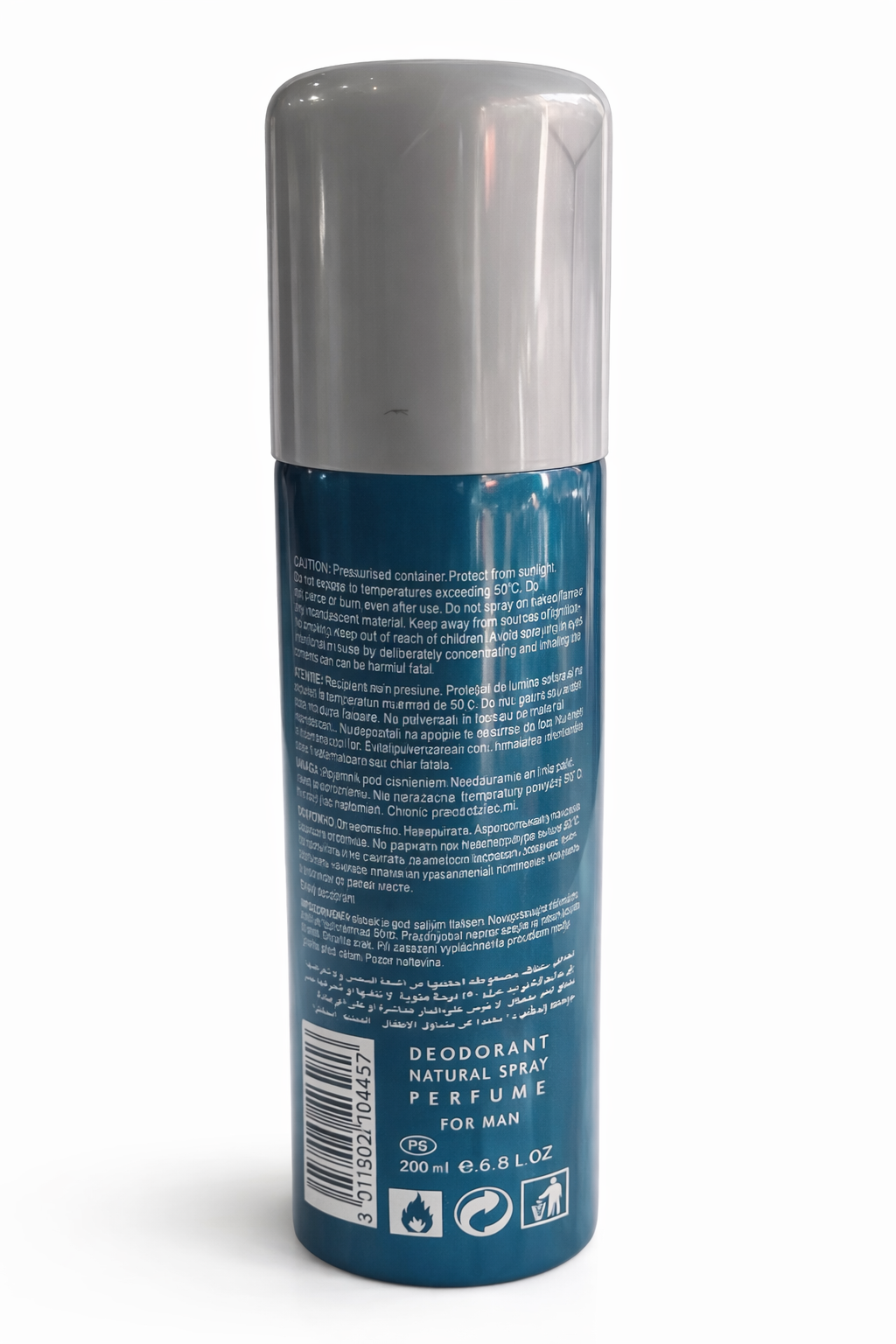 Davidoff Cool Water Deodorant Spray for Men, 200ml – Long Lasting Freshness, Aquatic Fragrance with Mint & Lavender Notes, Body Spray for Daily Use