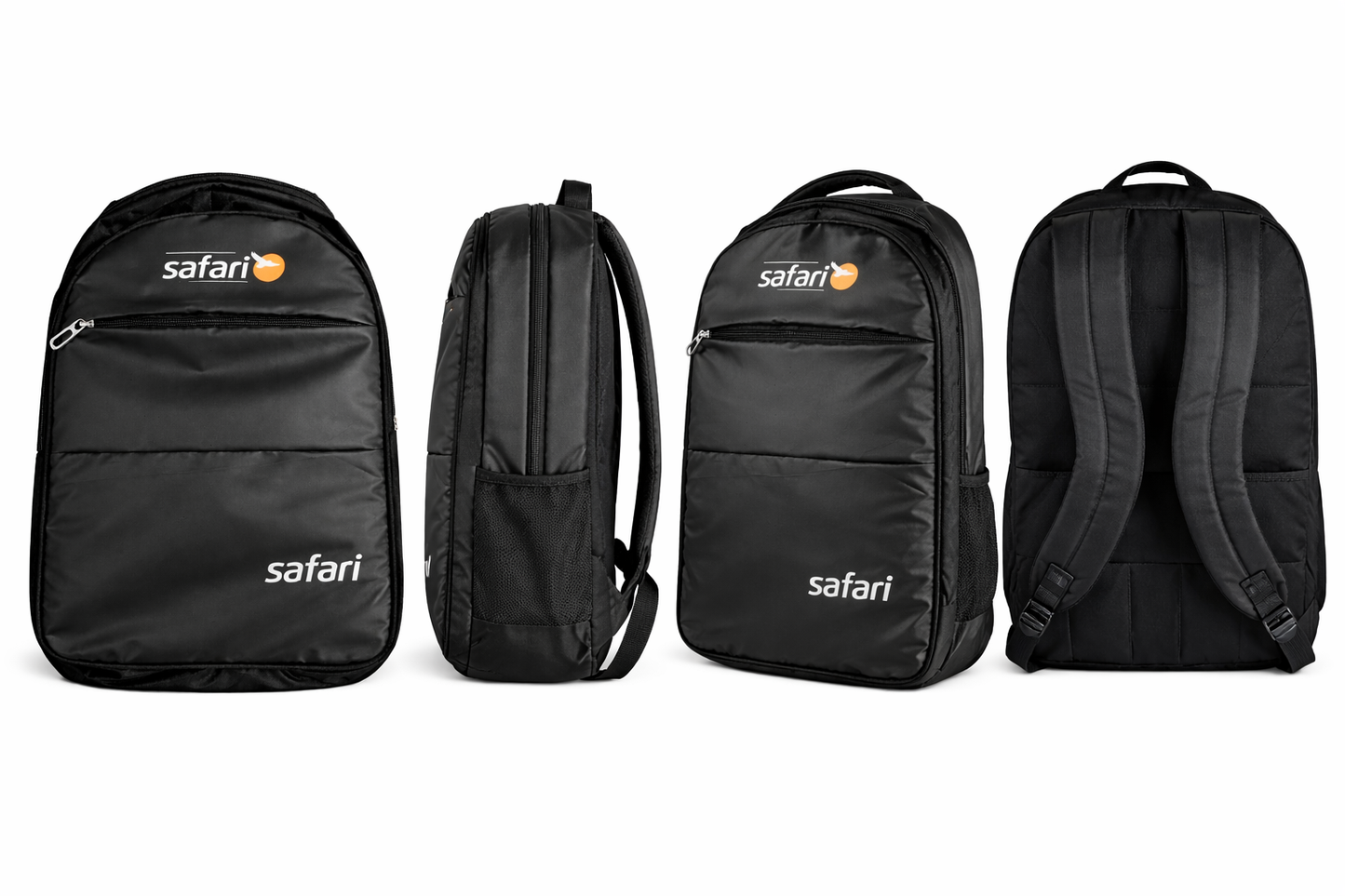 Safari Backpack for Men and Women, Laptop Backpack with Padded Sleeve, Adjustable Straps,